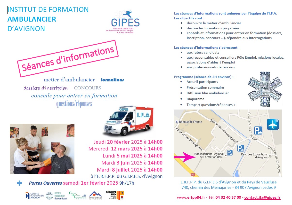 IFA réunion info 1er semestre 25