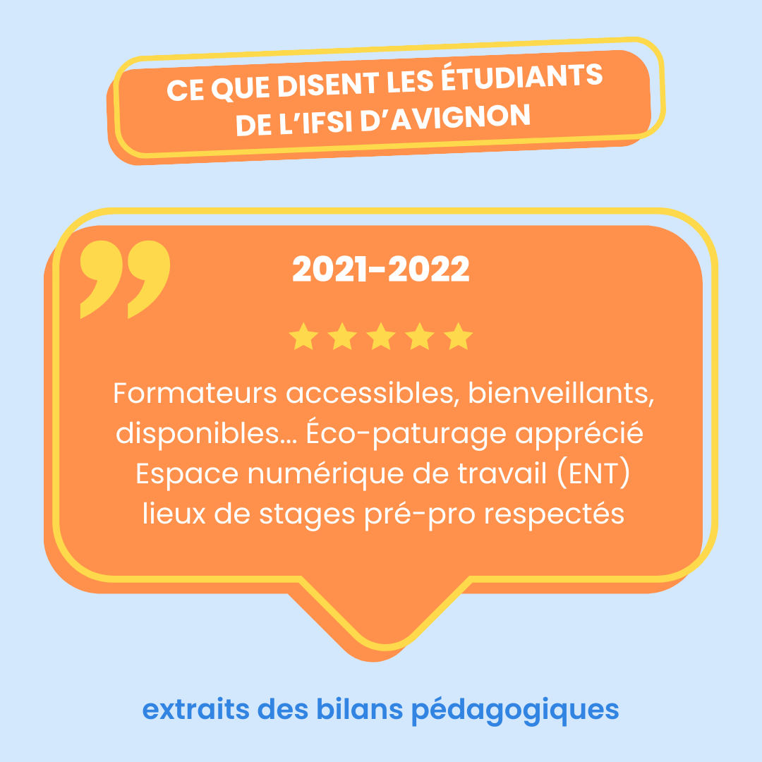 témoignage IFSI20 21